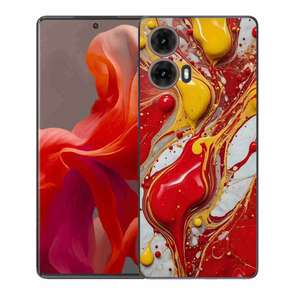 Gelový kryt mmCase na Motorola Moto G85 5G - abstraktní motiv 42