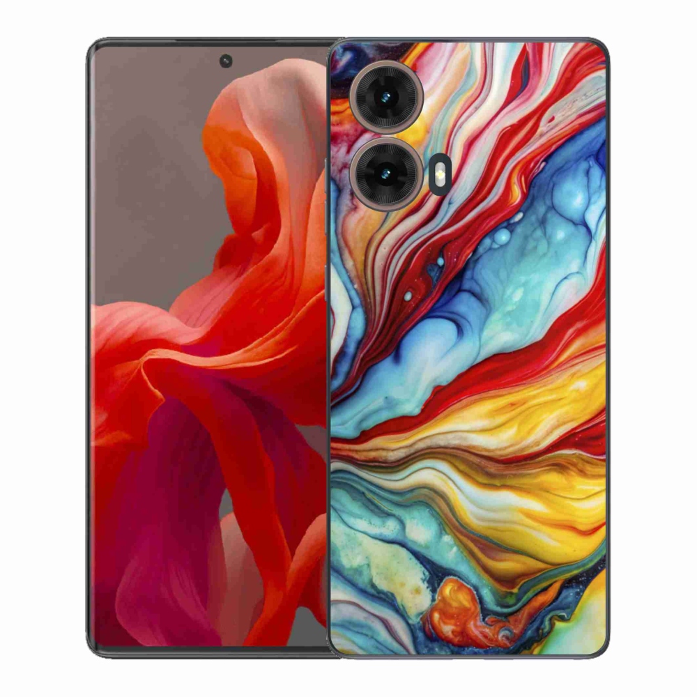 Gelový kryt mmCase na Motorola Moto G85 5G - abstraktní motiv 58