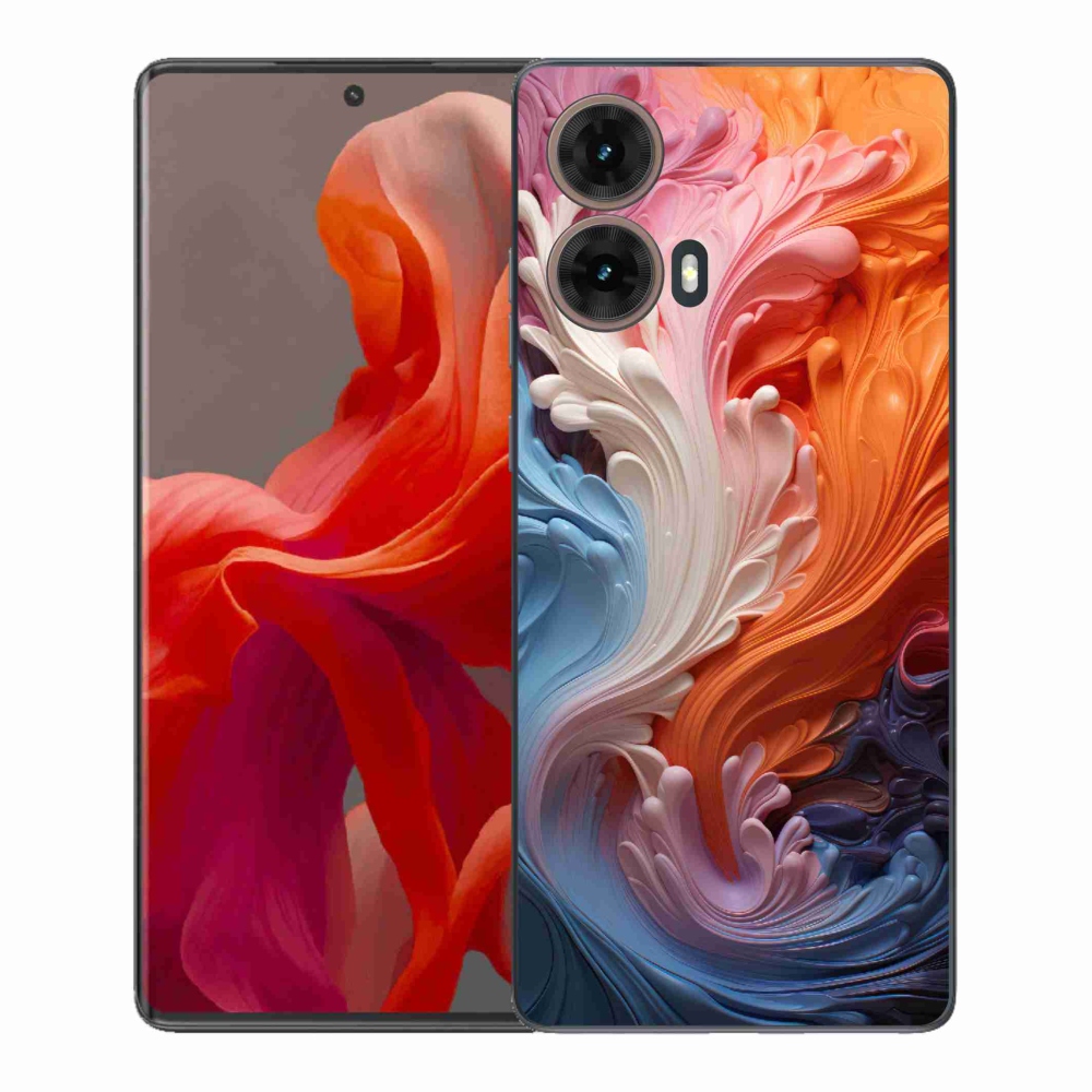 Gelový kryt mmCase na Motorola Moto G85 5G - abstraktní motiv 8