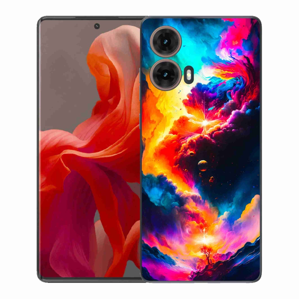 Gelový kryt mmCase na Motorola Moto G85 5G - abstraktní motiv
