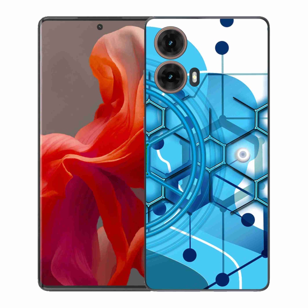 Gelový kryt mmCase na Motorola Moto G85 5G - abstraktní vzor 2