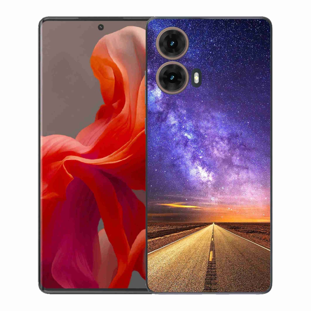 Gelový kryt mmCase na Motorola Moto G85 5G - americká silnice