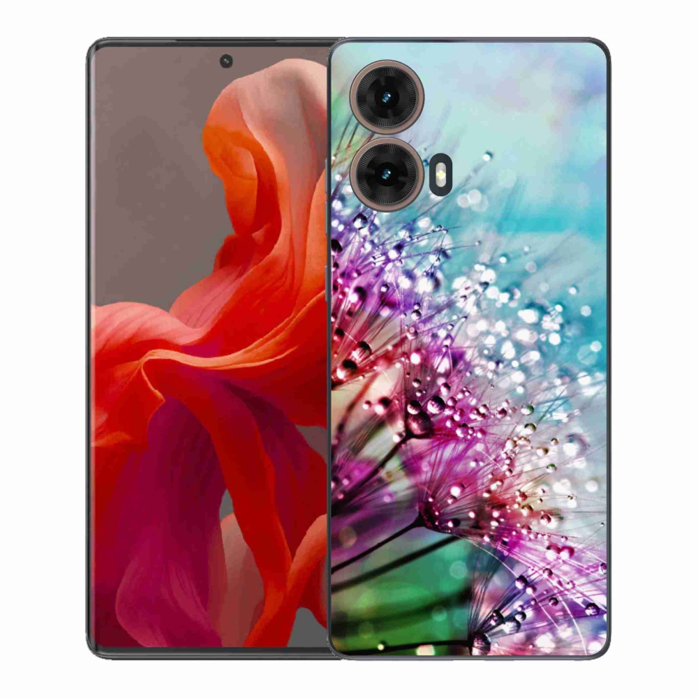 Gelový kryt mmCase na Motorola Moto G85 5G - barevné květy