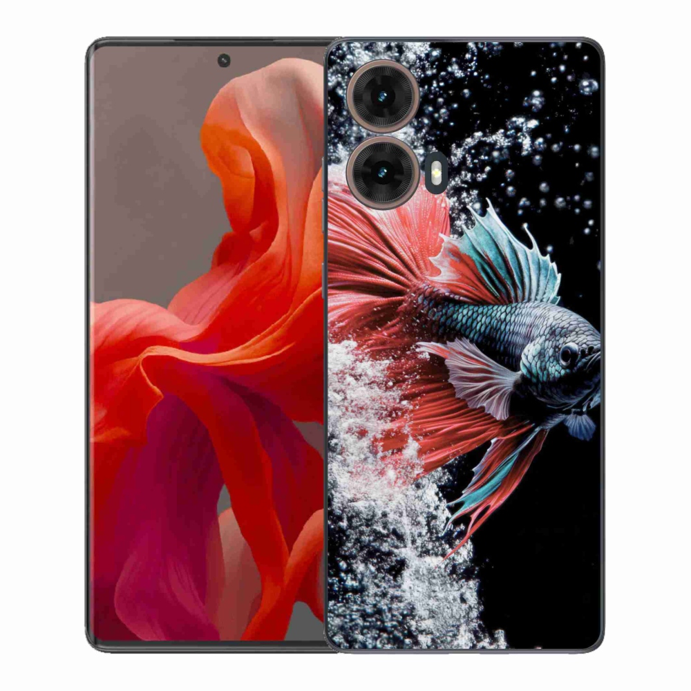 Gelový kryt mmCase na Motorola Moto G85 5G - bojovnice pestrá