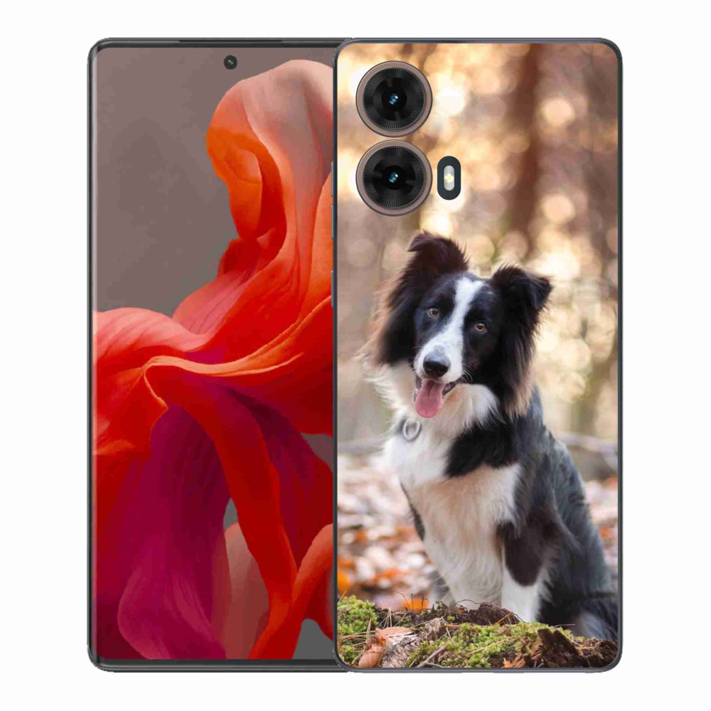 Gelový kryt mmCase na Motorola Moto G85 5G - border kolie 1