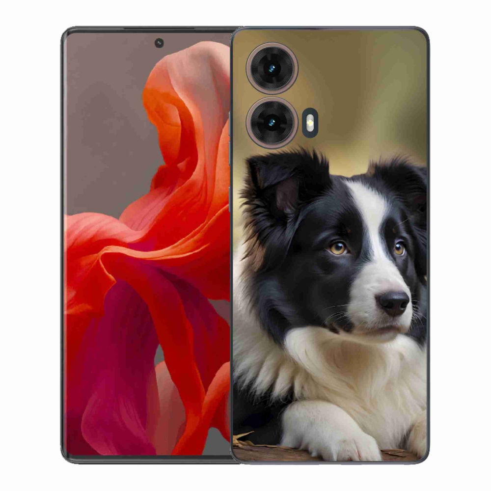 Gelový kryt mmCase na Motorola Moto G85 5G - border kolie 2