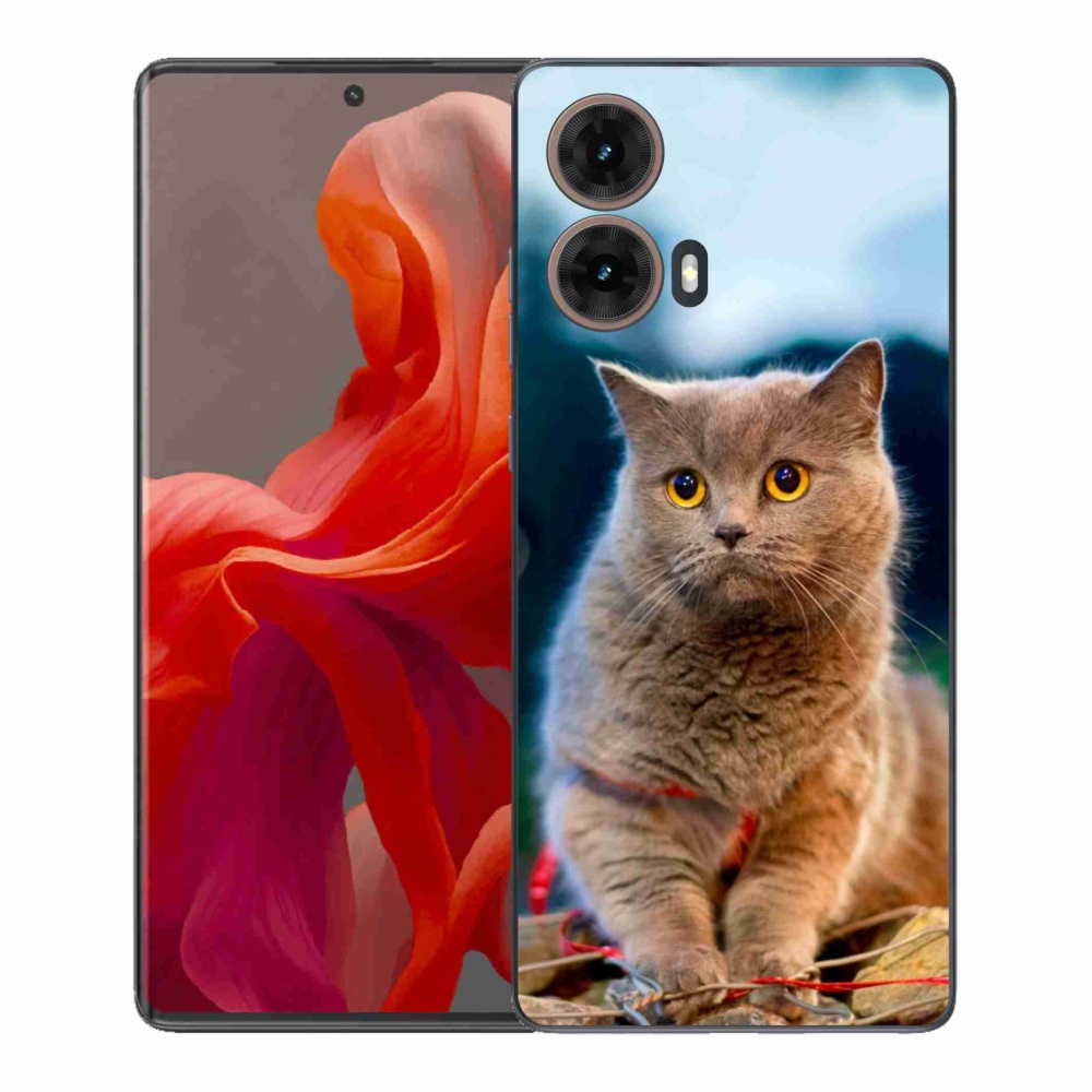 Gelový kryt mmCase na Motorola Moto G85 5G - britská modrá 2