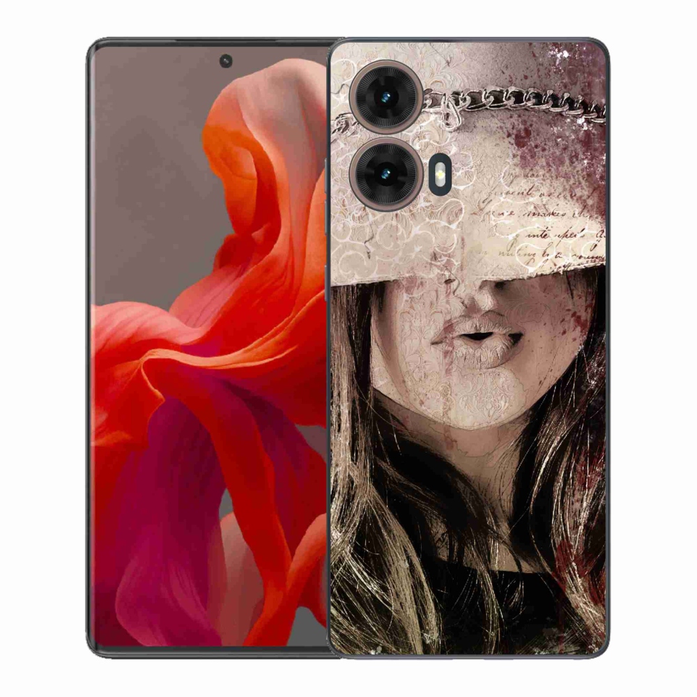 Gelový kryt mmCase na Motorola Moto G85 5G - dívka