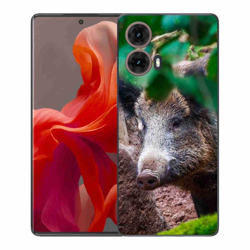 Gelový kryt mmCase na Motorola Moto G85 5G - divoké prase