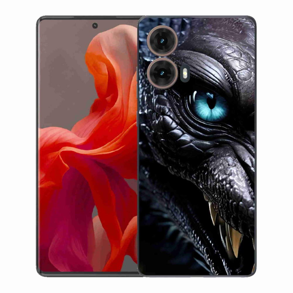 Gelový kryt mmCase na Motorola Moto G85 5G - dračí pohled