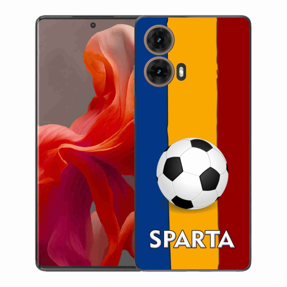 Gelový kryt mmCase na Motorola Moto G85 5G - fotbal 1