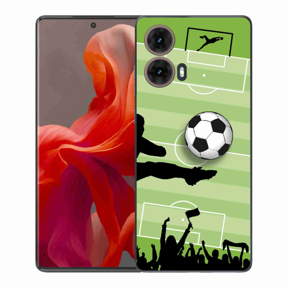 Gelový kryt mmCase na Motorola Moto G85 5G - fotbal 3