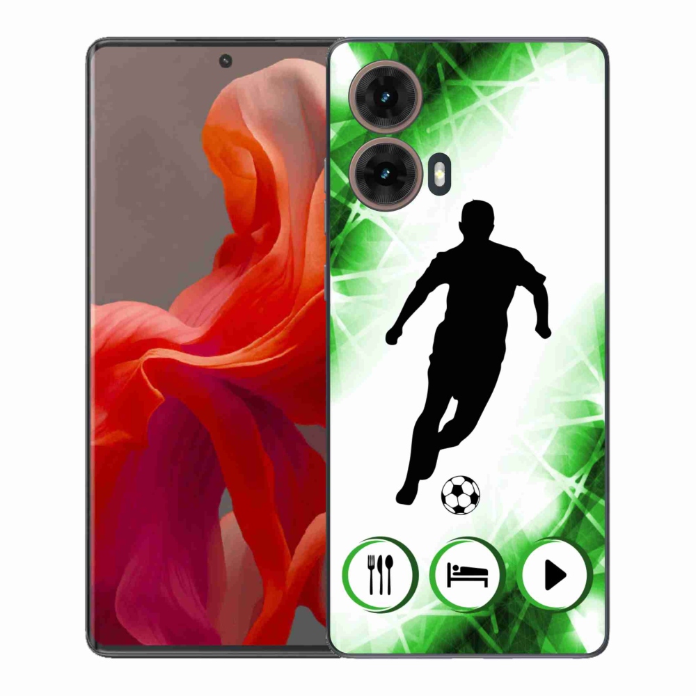 Gelový kryt mmCase na Motorola Moto G85 5G - fotbalista