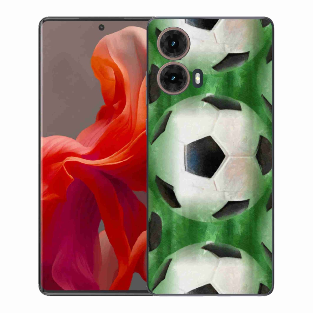 Gelový kryt mmCase na Motorola Moto G85 5G - fotbalový míč