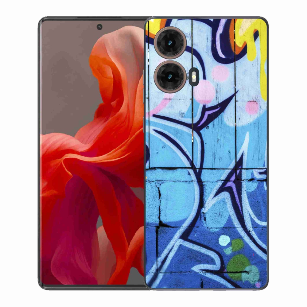 Gelový kryt mmCase na Motorola Moto G85 5G - graffiti