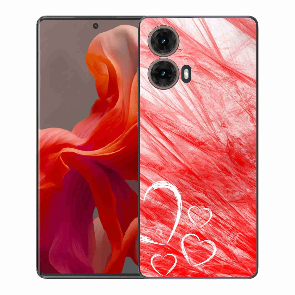 Gelový kryt mmCase na Motorola Moto G85 5G - heart