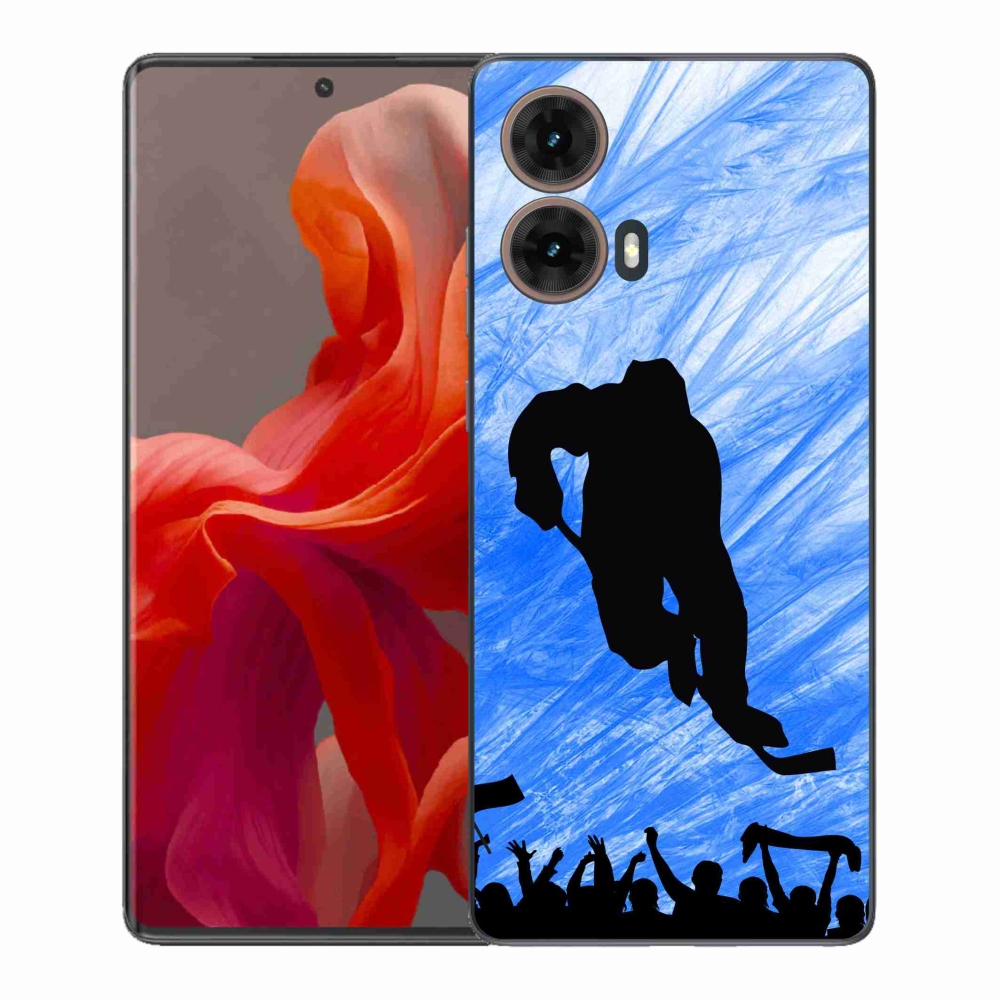 Gelový kryt mmCase na Motorola Moto G85 5G - hokejový hráč