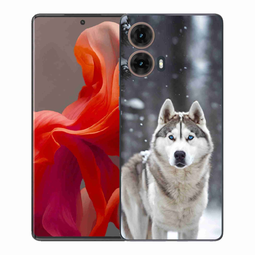 Gelový kryt mmCase na Motorola Moto G85 5G - husky 2