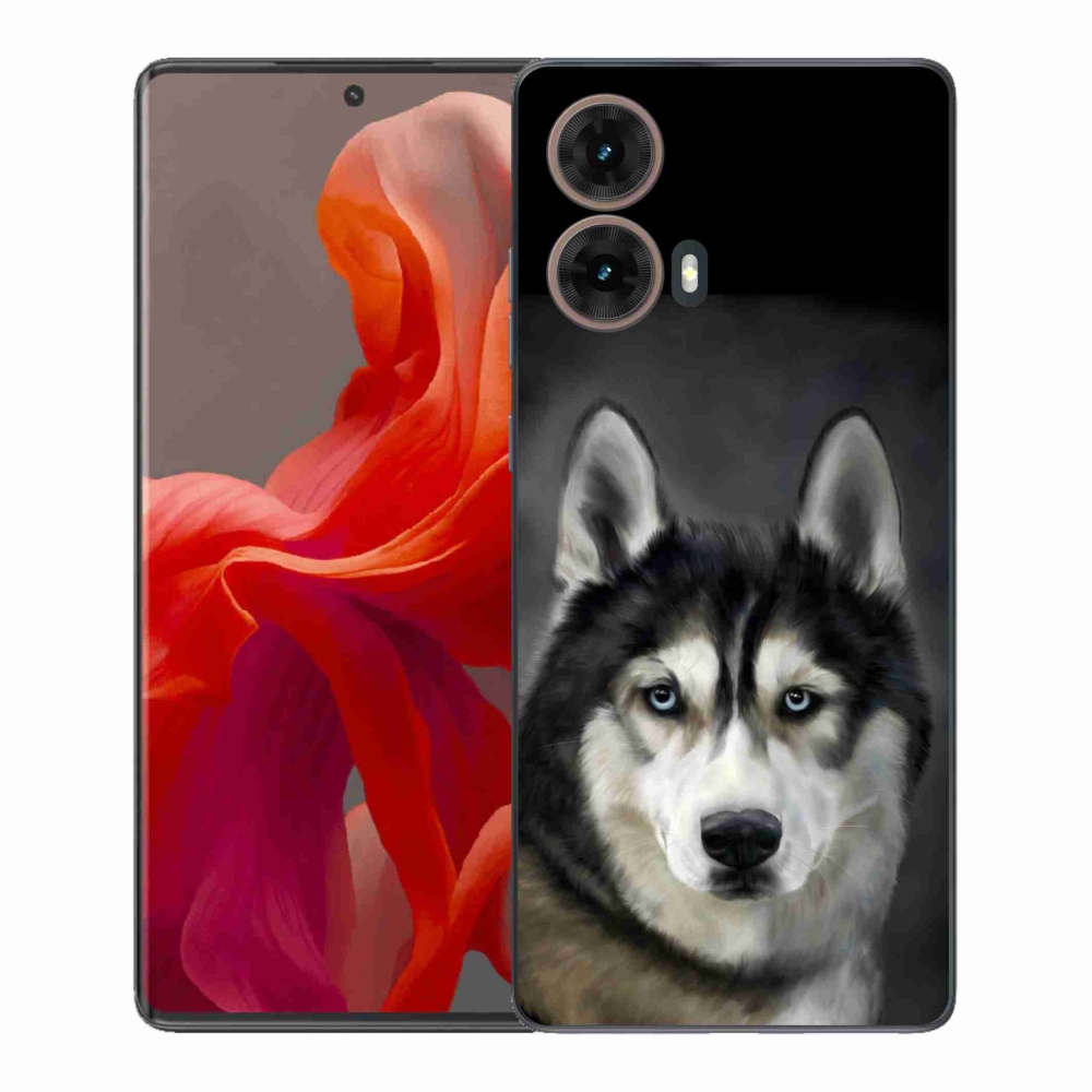 Gelový kryt mmCase na Motorola Moto G85 5G - husky