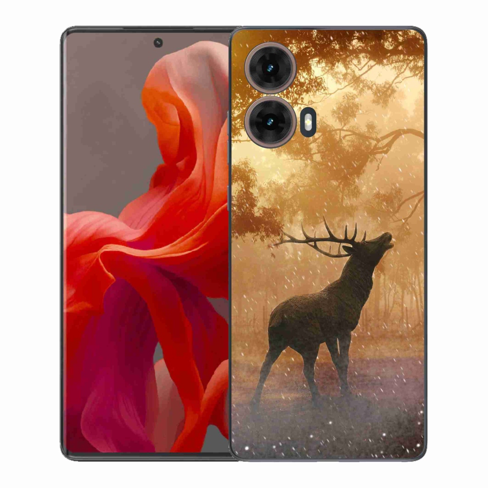 Gelový kryt mmCase na Motorola Moto G85 5G - jelen v říji