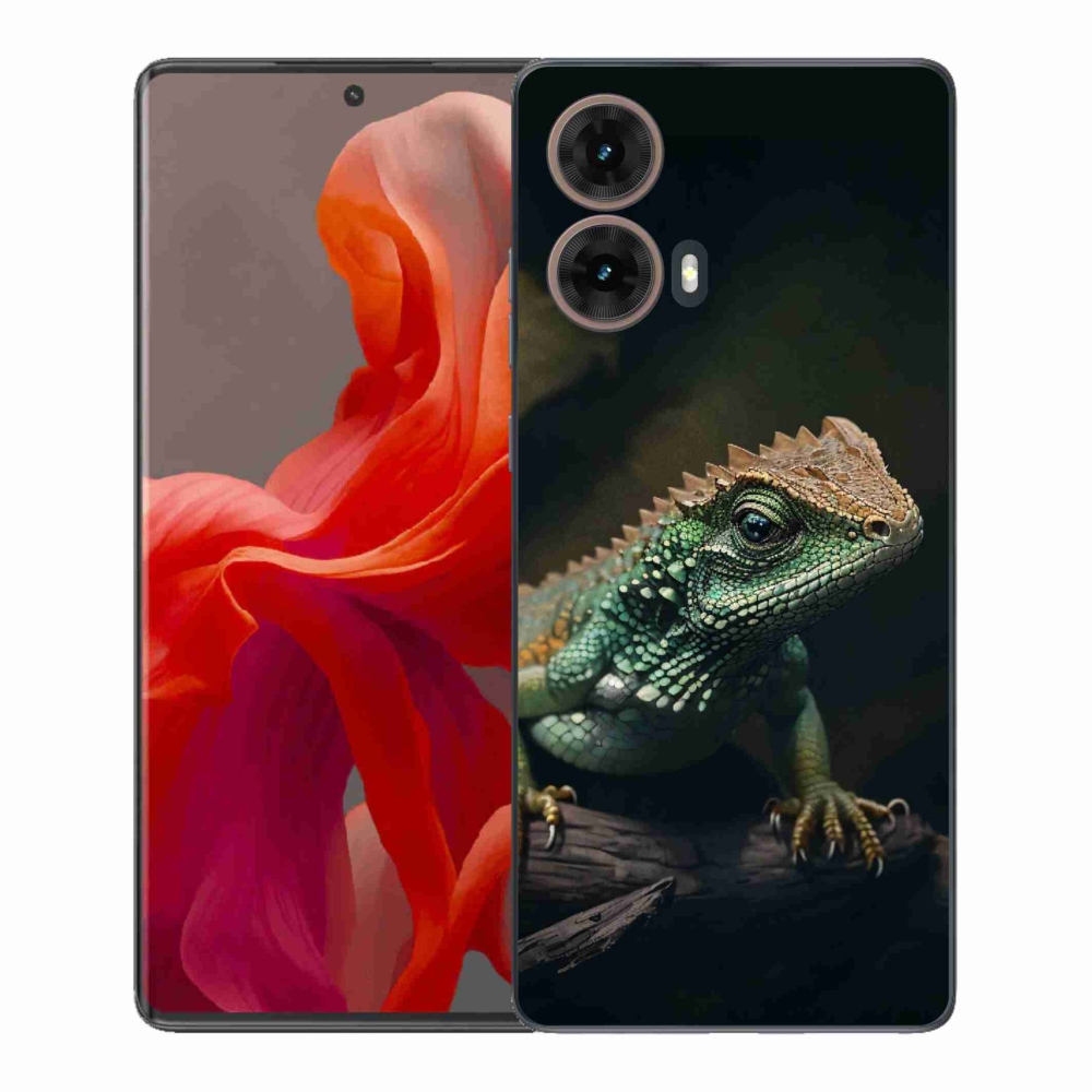 Gelový kryt mmCase na Motorola Moto G85 5G - ještěr