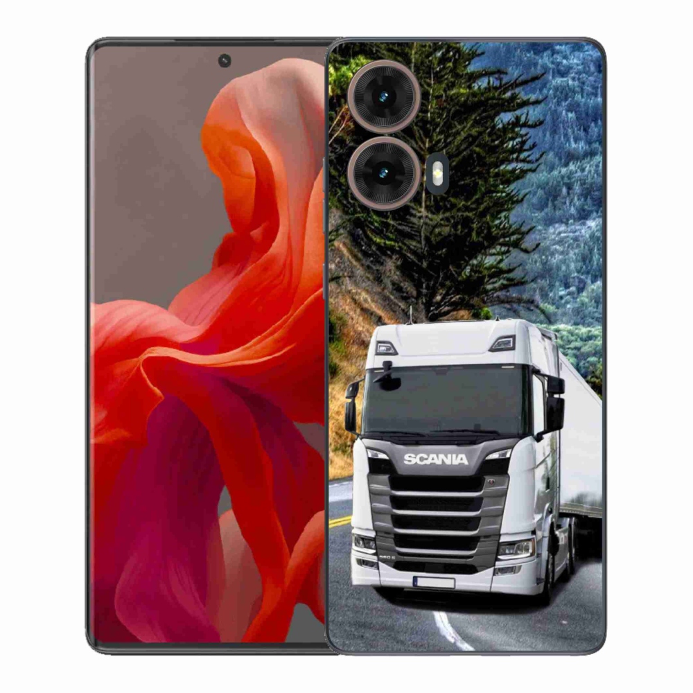 Gelový kryt mmCase na Motorola Moto G85 5G - kamion 1