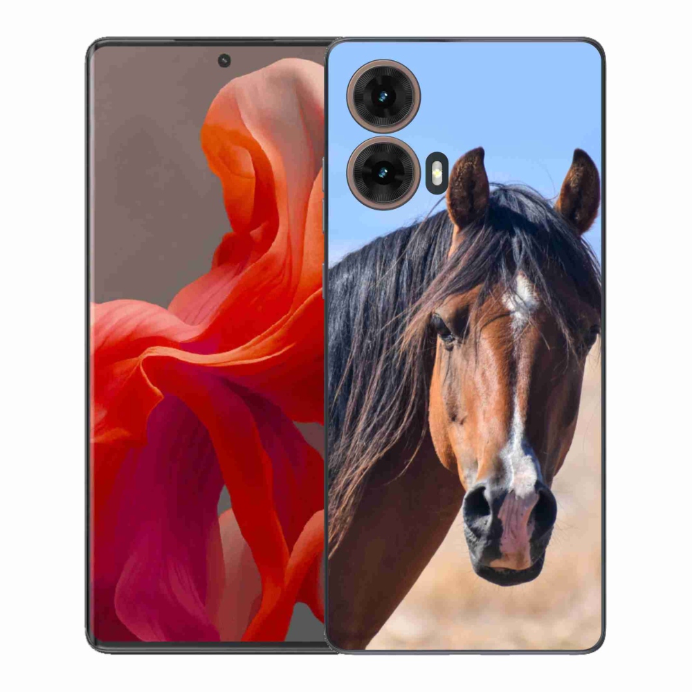 Gelový kryt mmCase na Motorola Moto G85 5G - klidný kůň