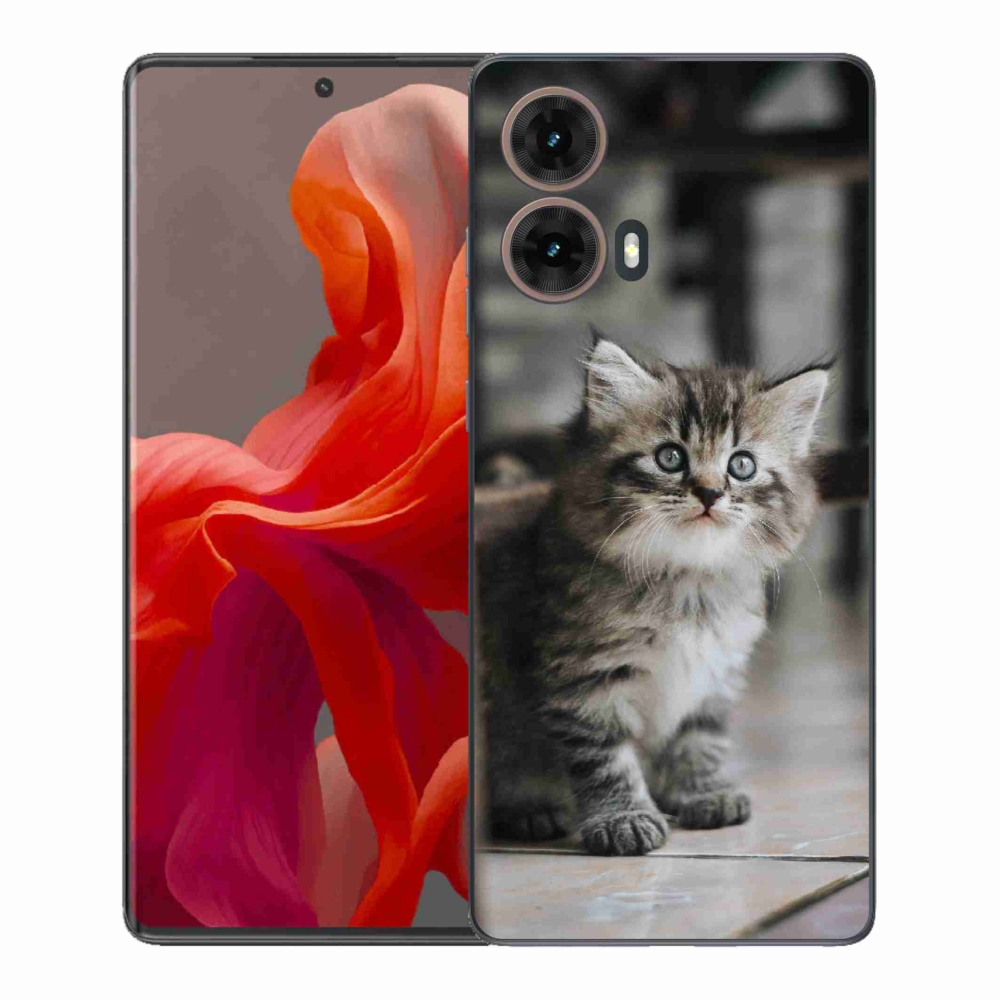 Gelový kryt mmCase na Motorola Moto G85 5G - koťátko