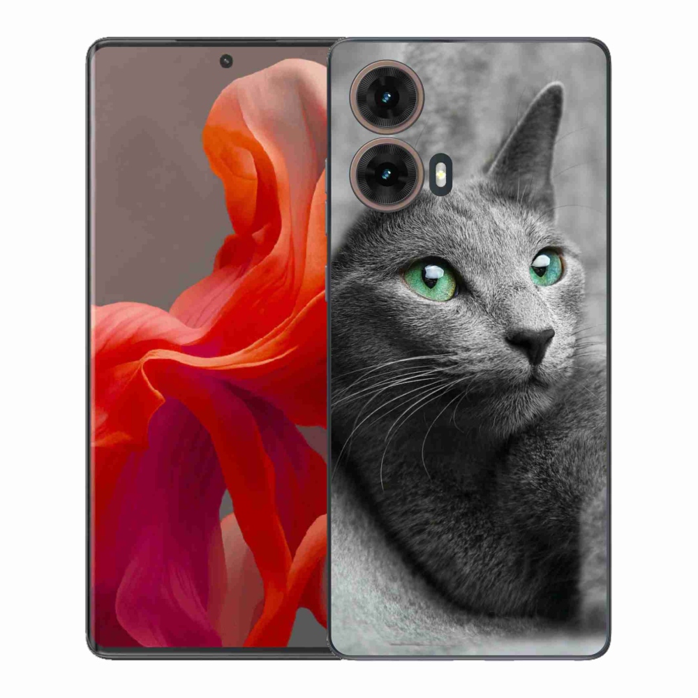 Gelový kryt mmCase na Motorola Moto G85 5G - kočka 2