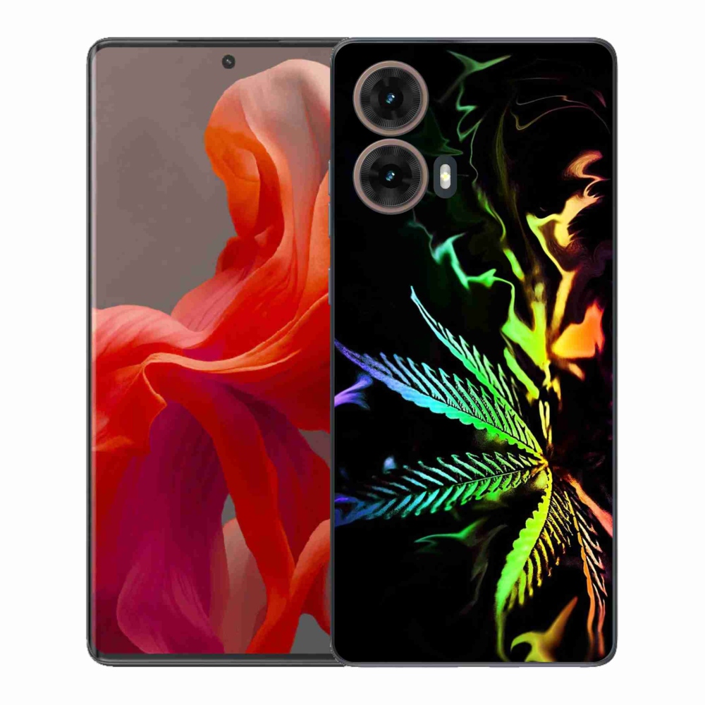 Gelový kryt mmCase na Motorola Moto G85 5G - konopí 2