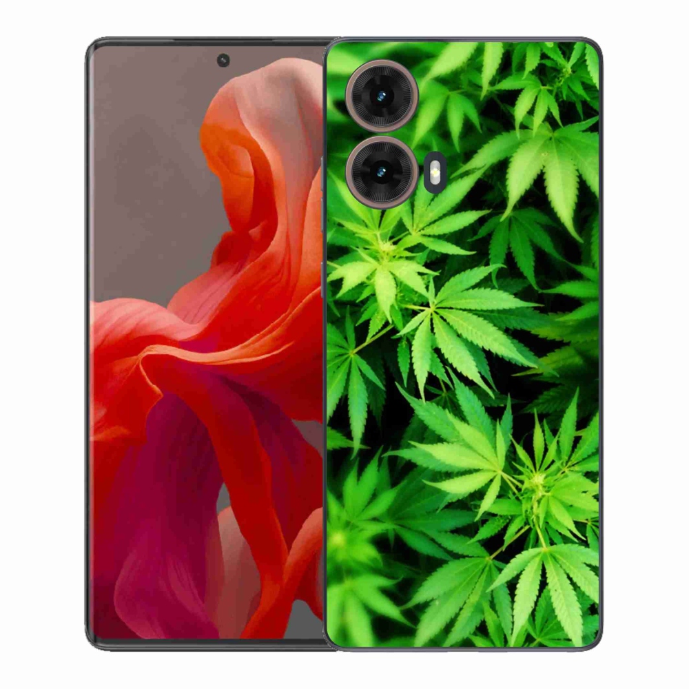 Gelový kryt mmCase na Motorola Moto G85 5G - konopí 3