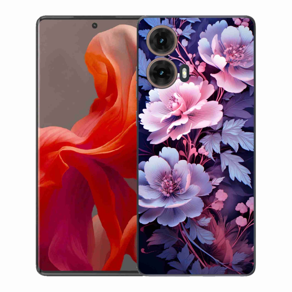 Gelový kryt mmCase na Motorola Moto G85 5G - květiny 11