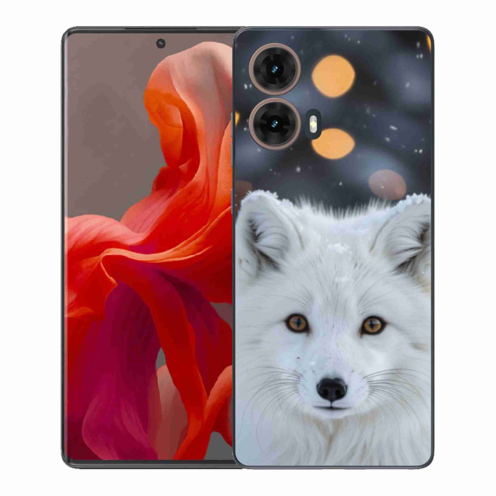 Gelový kryt mmCase na Motorola Moto G85 5G - liška polární