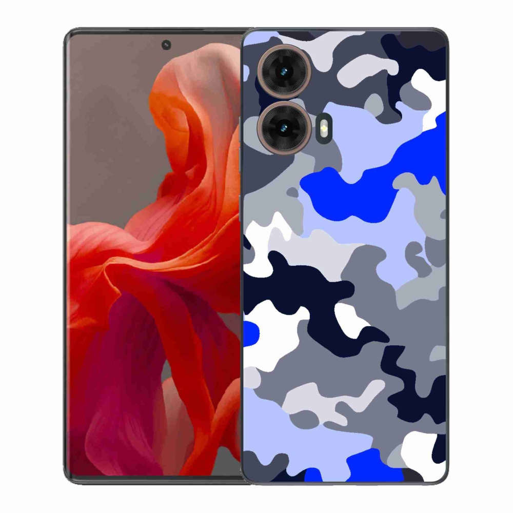 Gelový kryt mmCase na Motorola Moto G85 5G - maskáčový vzor 8