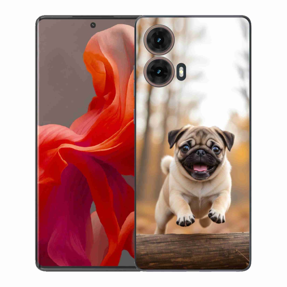 Gelový kryt mmCase na Motorola Moto G85 5G - mops 2