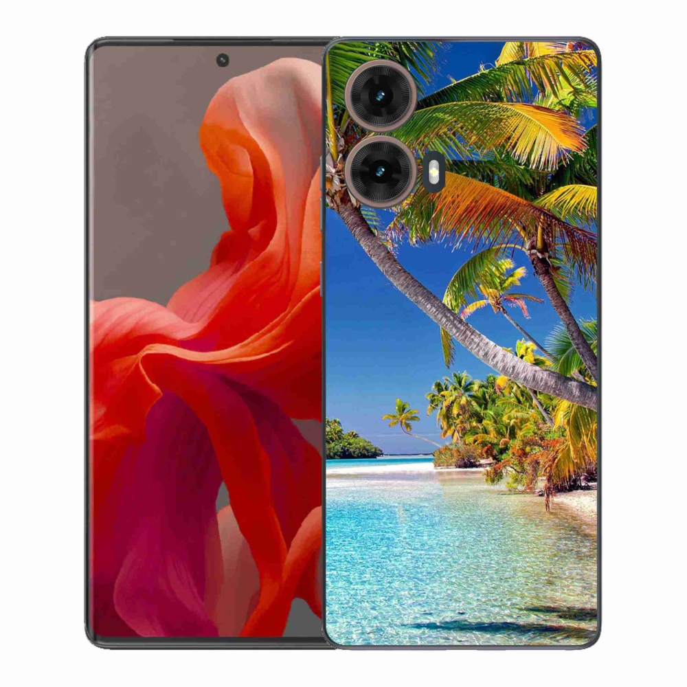 Gelový kryt mmCase na Motorola Moto G85 5G - mořská pláž