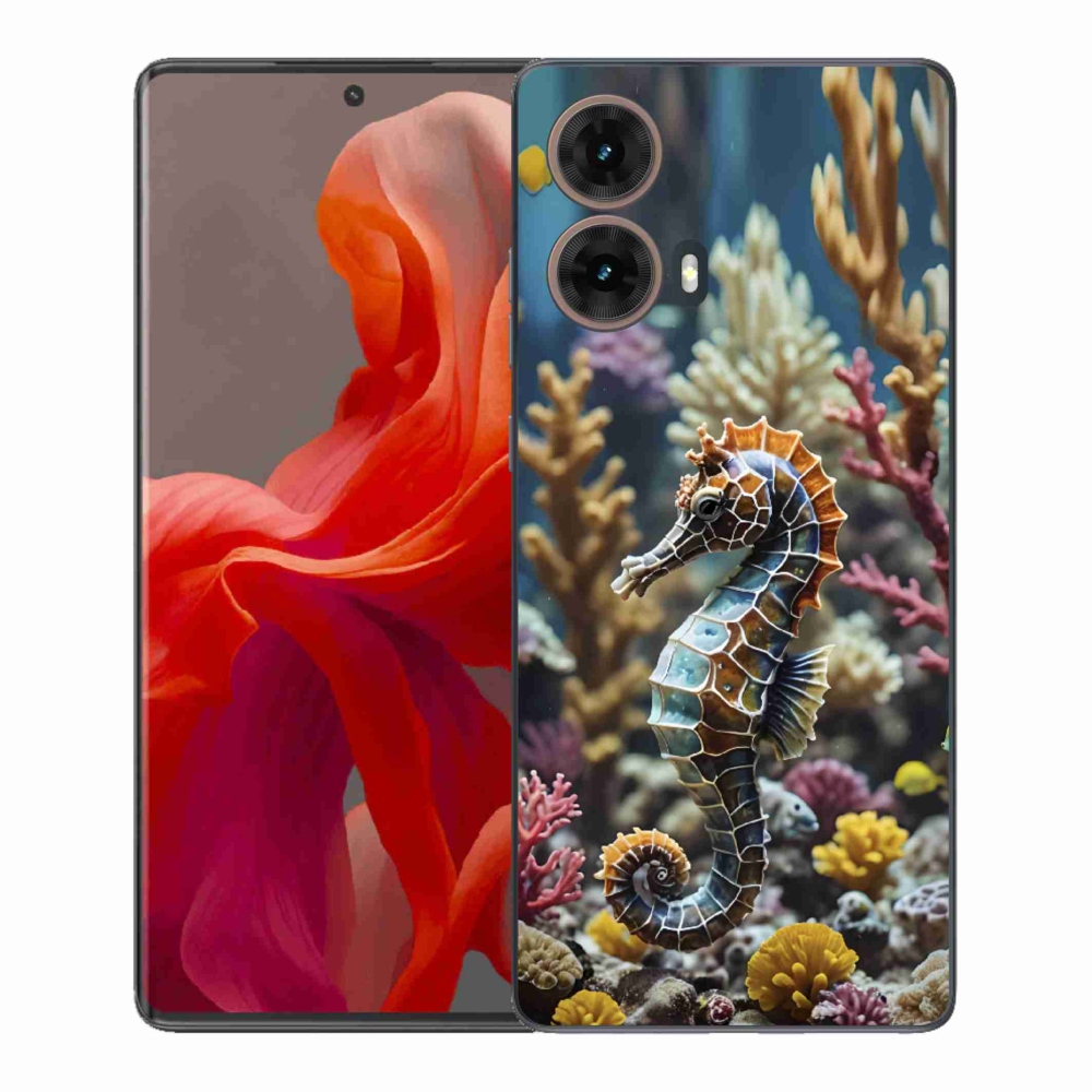 Gelový kryt mmCase na Motorola Moto G85 5G - mořský koník 2