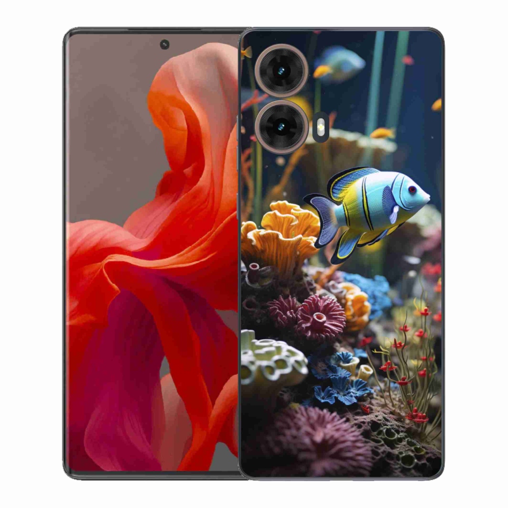 Gelový kryt mmCase na Motorola Moto G85 5G - mořský svět 5