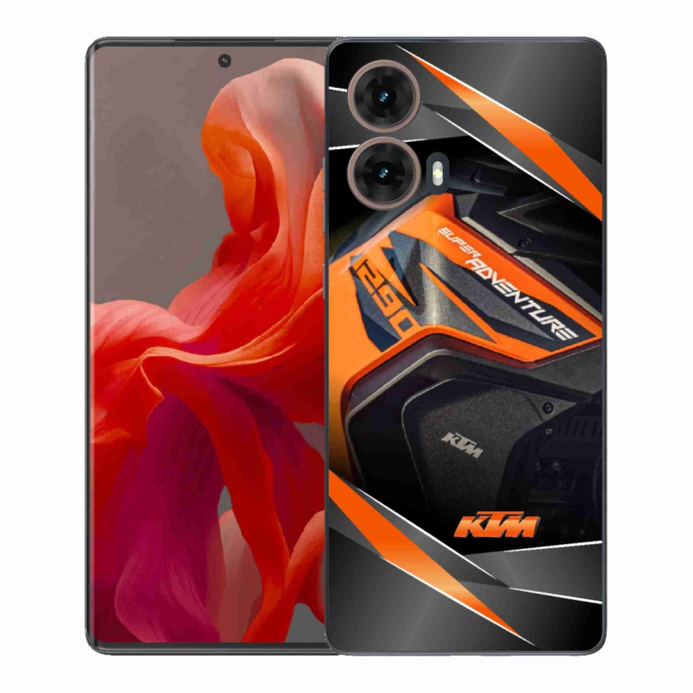 Gelový kryt mmCase na Motorola Moto G85 5G - motorka ktm