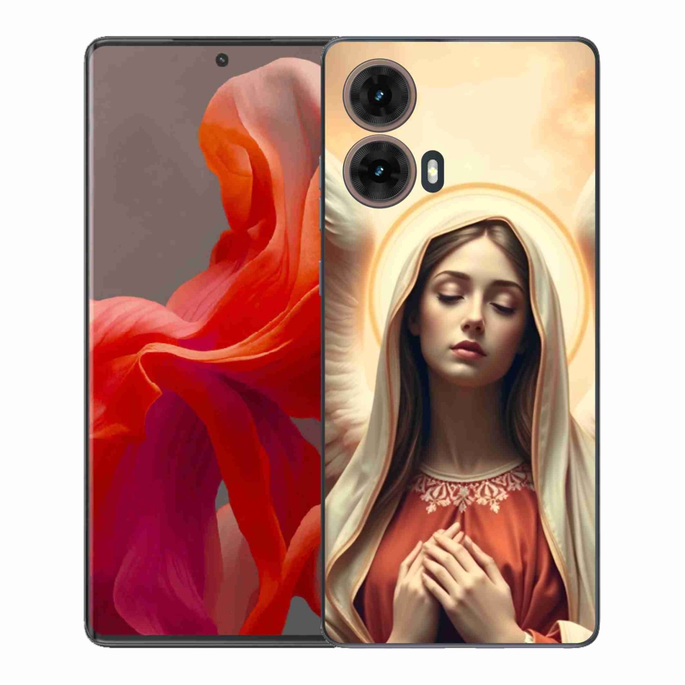 Gelový kryt mmCase na Motorola Moto G85 5G - náboženský motiv