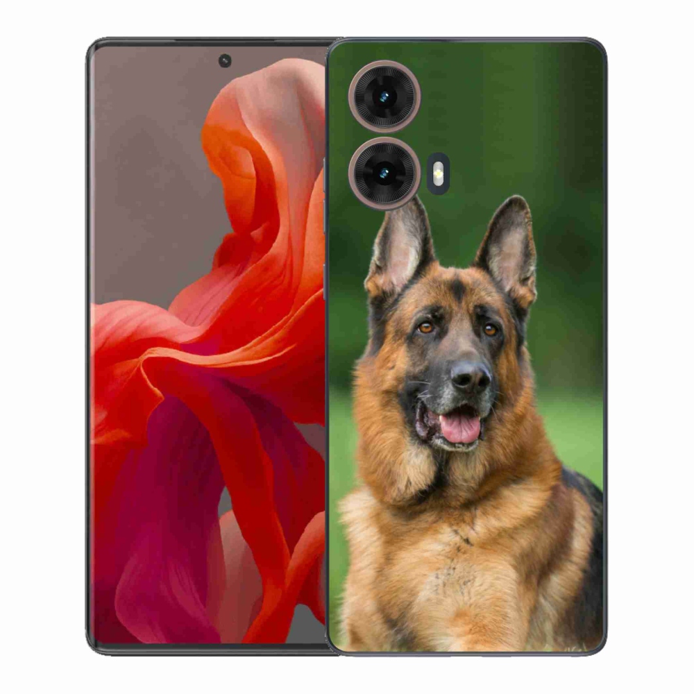 Gelový kryt mmCase na Motorola Moto G85 5G - německý ovčák