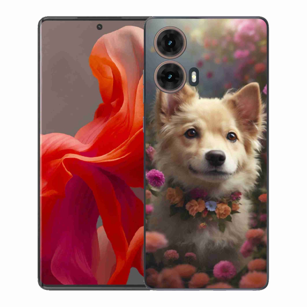 Gelový kryt mmCase na Motorola Moto G85 5G - německý špic