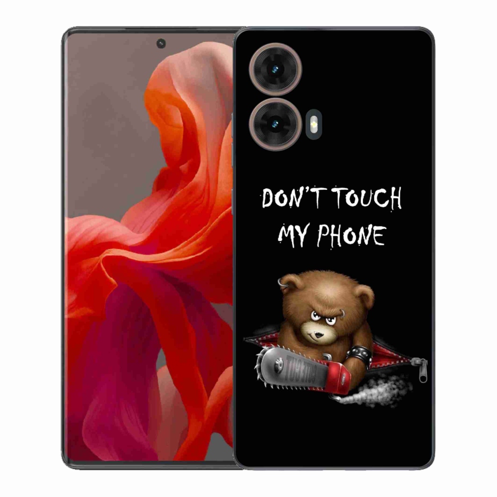 Gelový kryt mmCase na Motorola Moto G85 5G - nesahej na telefon