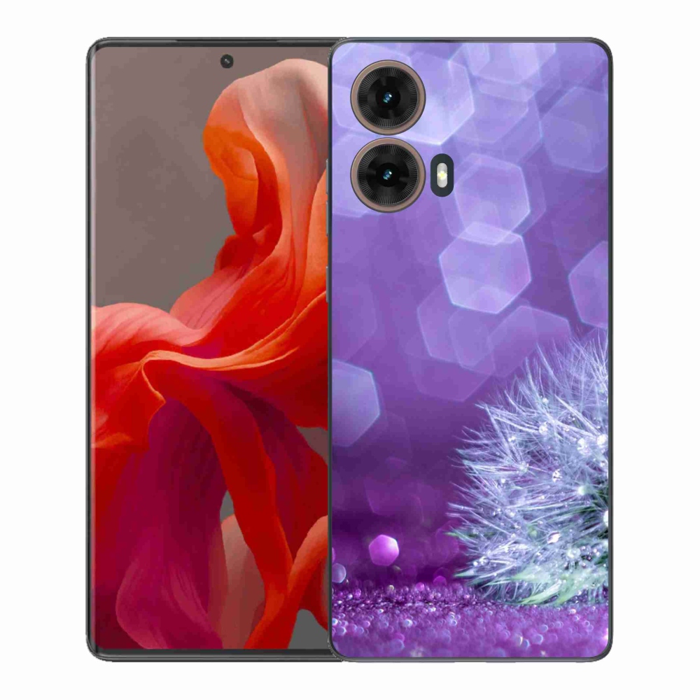 Gelový kryt mmCase na Motorola Moto G85 5G - odkvetlá pampeliška 2