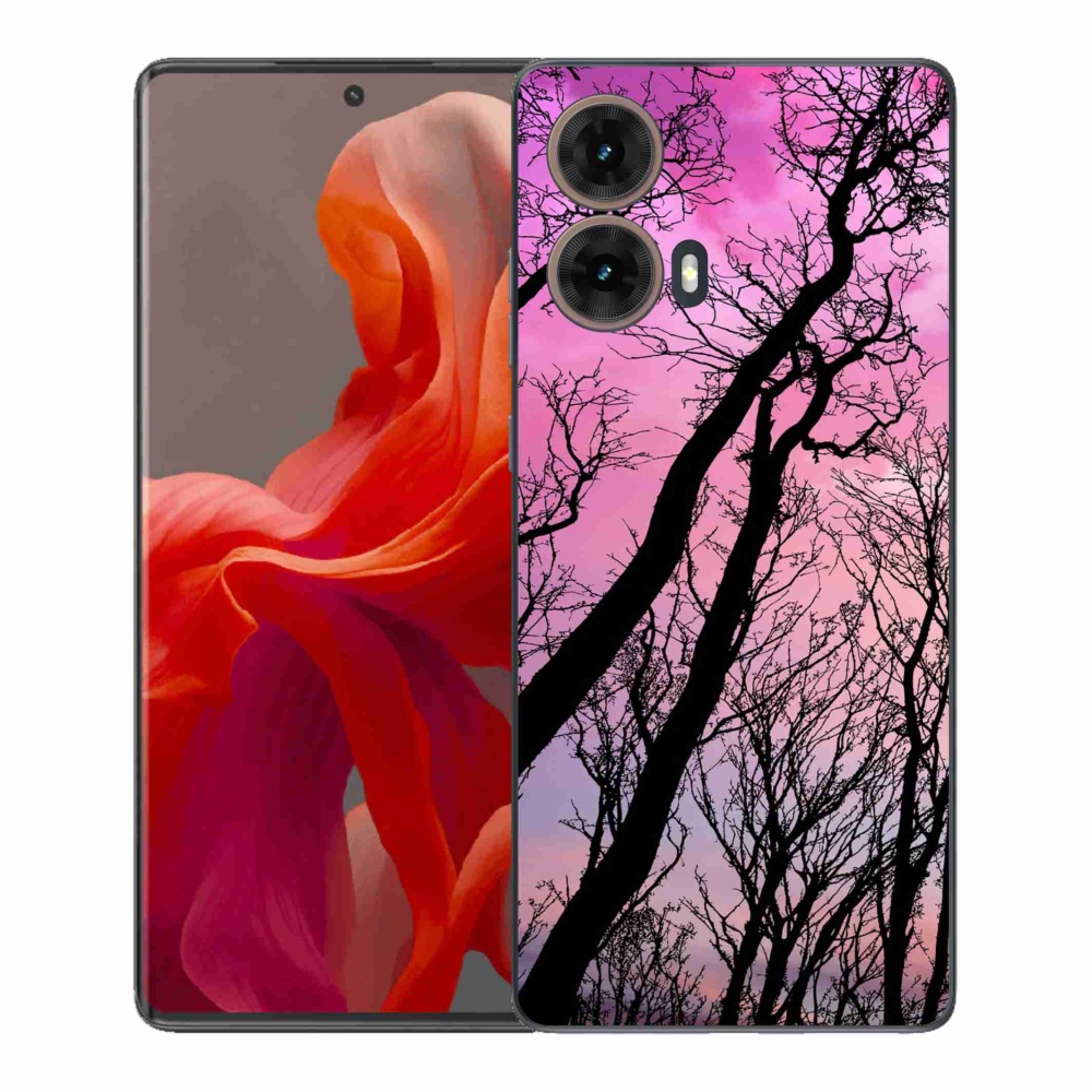 Gelový kryt mmCase na Motorola Moto G85 5G - opadané stromy