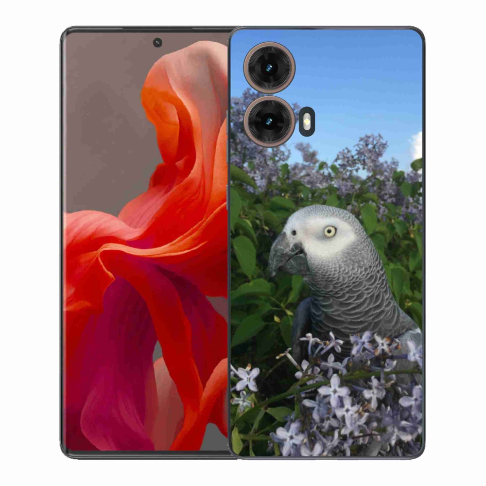 Gelový kryt mmCase na Motorola Moto G85 5G - papoušek žako