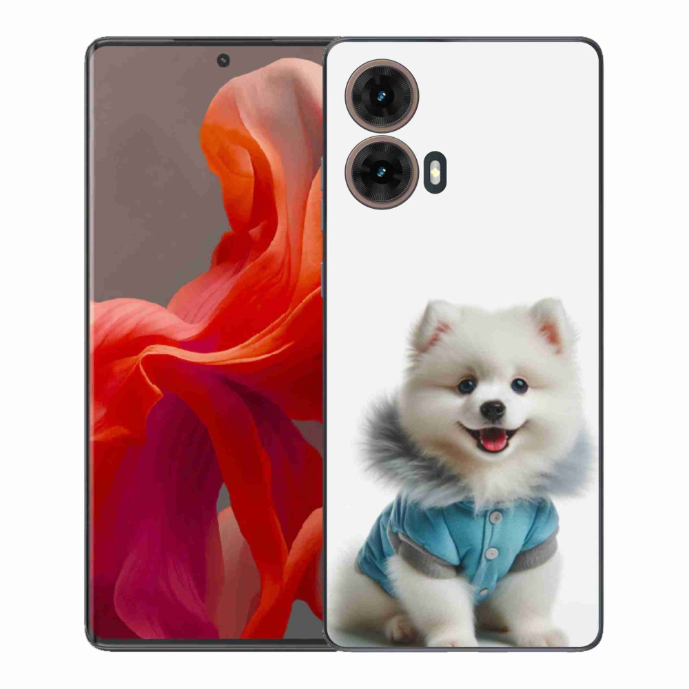 Gelový kryt mmCase na Motorola Moto G85 5G - pomeranian