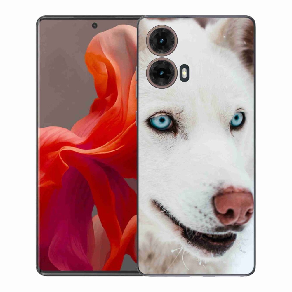 Gelový kryt mmCase na Motorola Moto G85 5G - psí pohled