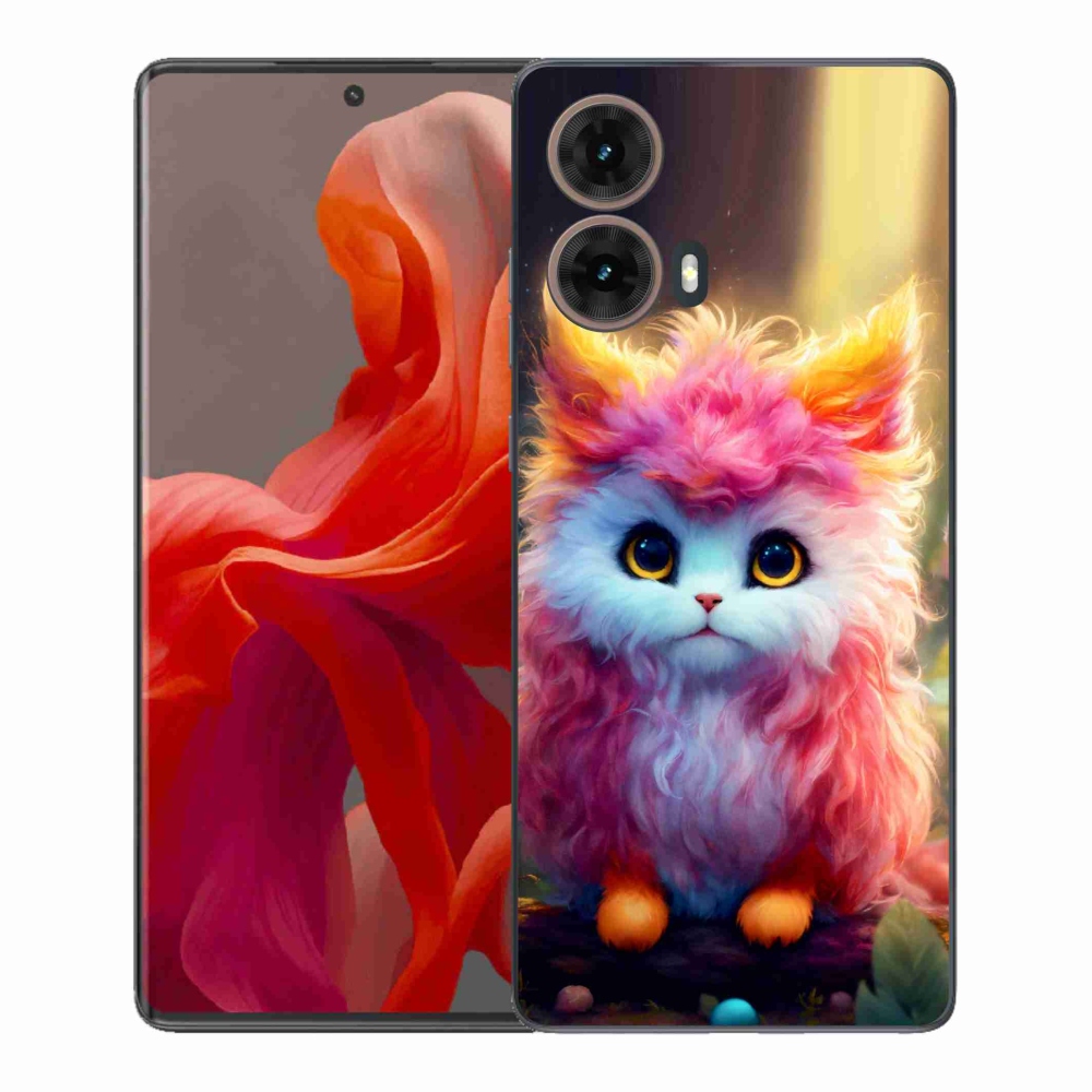 Gelový kryt mmCase na Motorola Moto G85 5G - roztomilé kotě 5