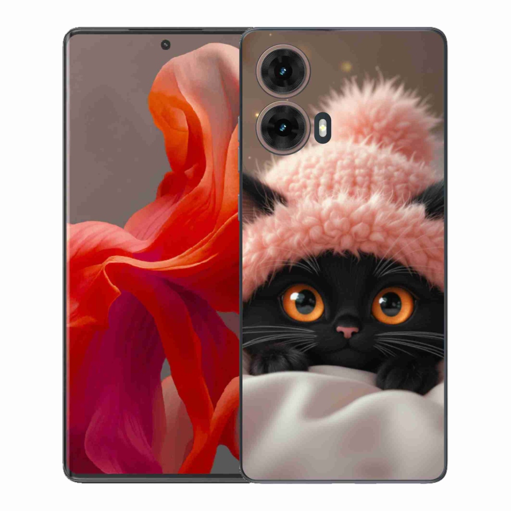 Gelový kryt mmCase na Motorola Moto G85 5G - roztomilé kotě 7